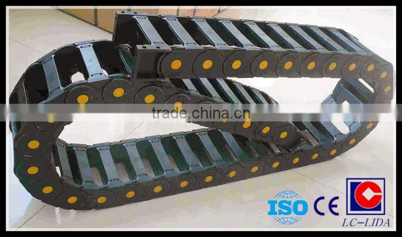 low noise weight bearing plastic cable carrier