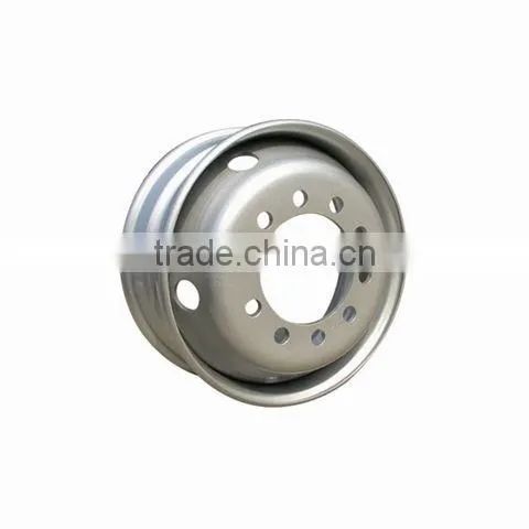 22.5*6.75 tubeless steel wheel