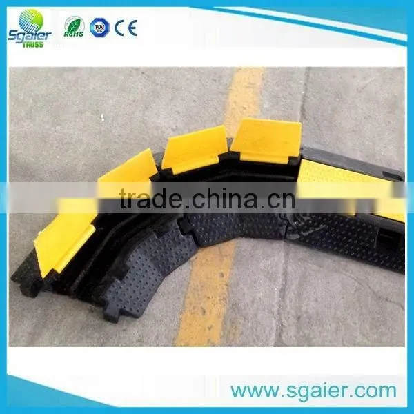 2 Channel cover ramp wire protector cable ramps for sale