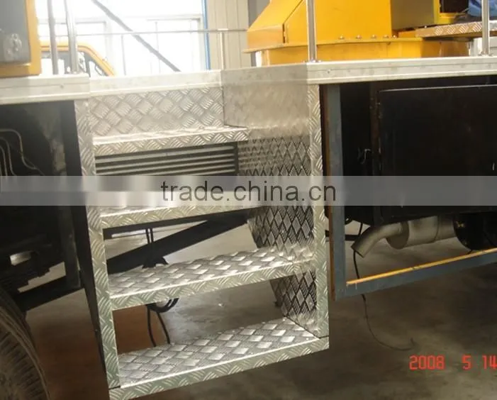 3 bar embossed aluminum checkered plate, aluminum tread plate