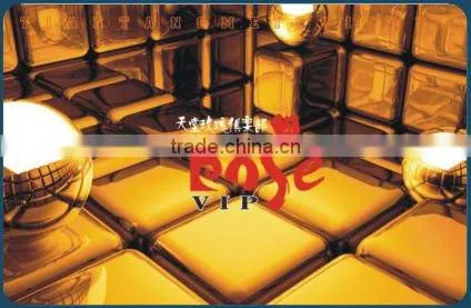 Hot selling and high quality gold vip cards
