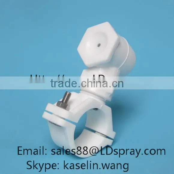 cleaning line equipment double head Plastic spray nozzle