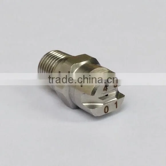 1/8" to 1/4" male H-VV Veejet H and U standard angle spray nozzles 4501 flow rate