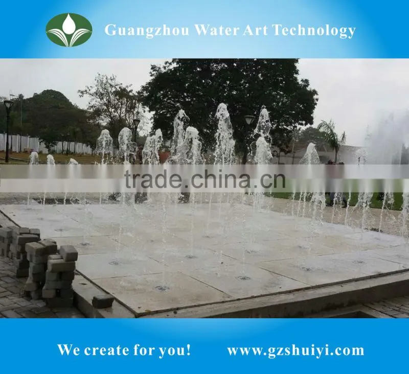 Ghana kumasi city rattray park water pool of the music fountain project