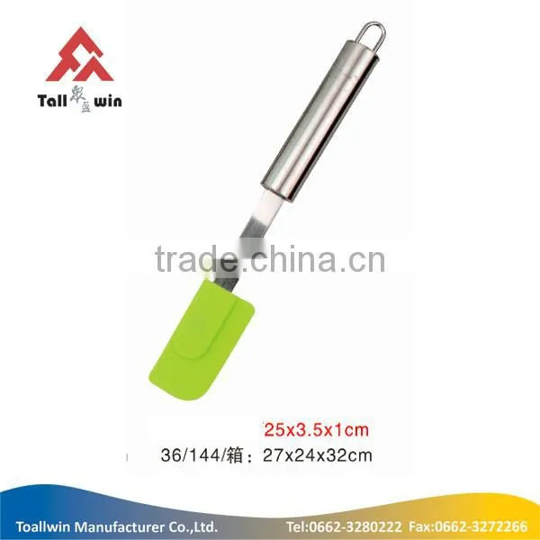Food grade silicone kitchen utensils/yellow silicone spatula