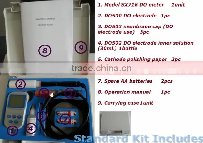 PORTABLE DISSOLVED OXYGEN METER KX716