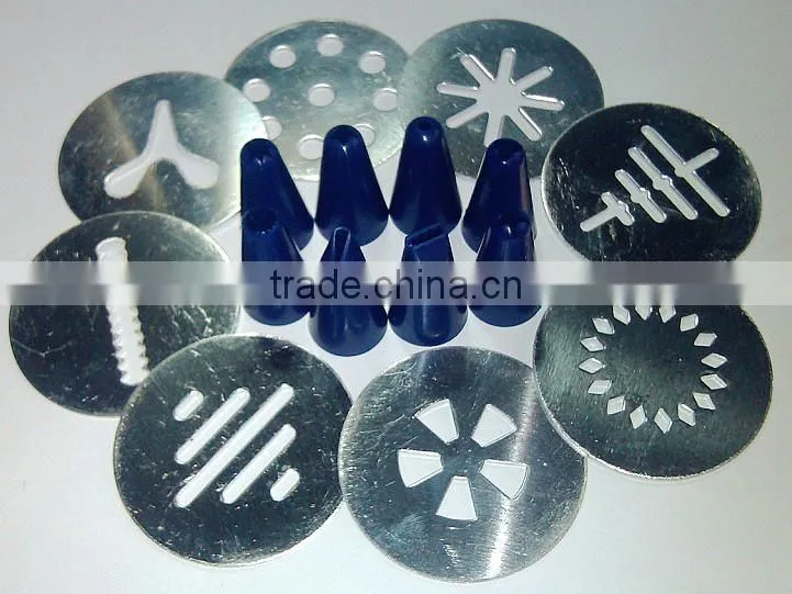 Stainless Steel Biscuit Decorating Cookie Press Maker