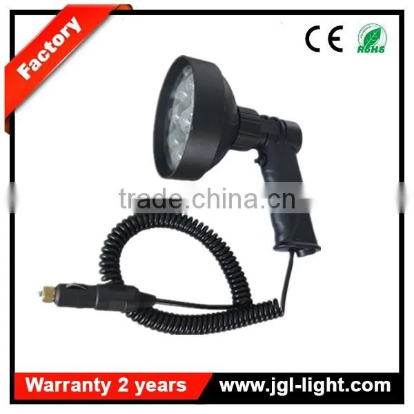 work lamp 27w 2000 Lm Handheld spotlight for hunting,camping,fishing,maring,searching 5JG-NFC120LI-27W