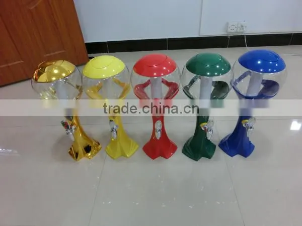 trophy ice tube beer tower/beer dispenser ,cool beer dispenser(ZQR-R2)