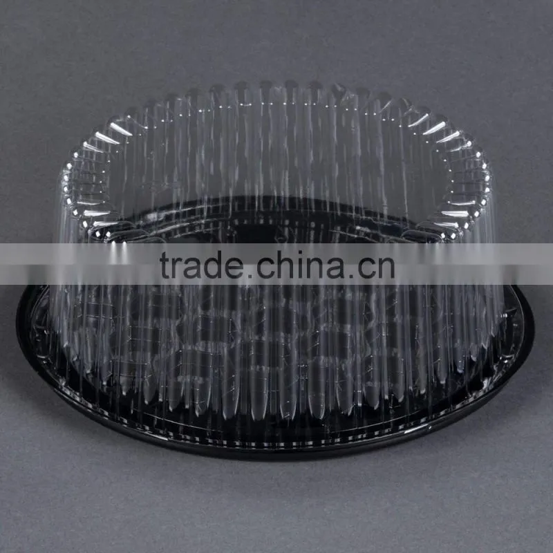 round disposable plastic cake dome containers