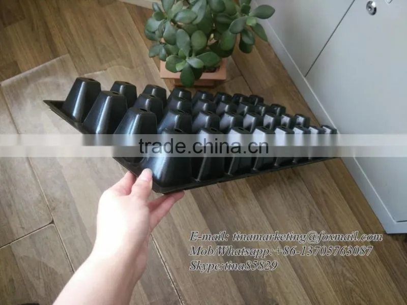32 Cell High Quality PS Plastic Planting Nursery Seedling Trays Seed Germination Tray