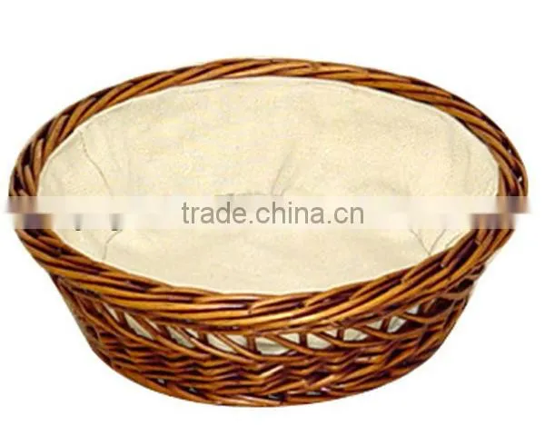 High-quality decorative fabric bread basket with handmade for storage