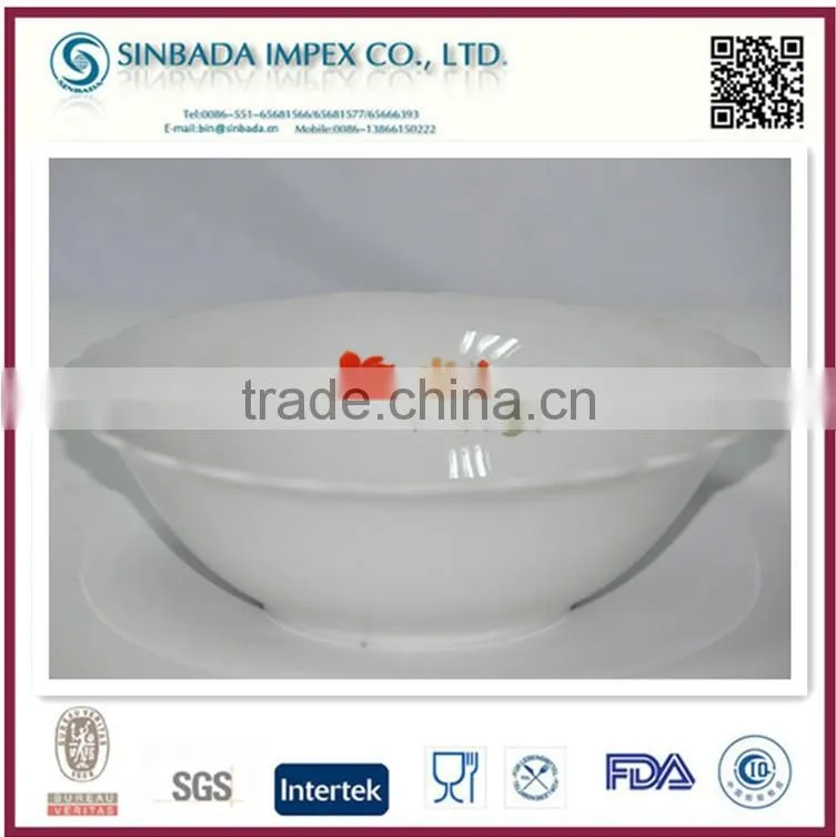 hot sale custom printed ceramic bowl