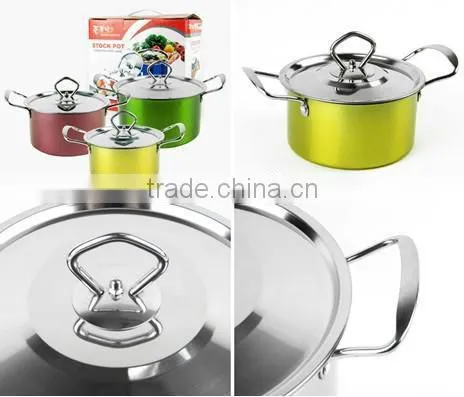 stainless steel sauce pan 3pcs set