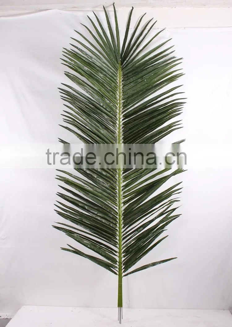 Fake plastic palm leaves artificial palm tree leaves