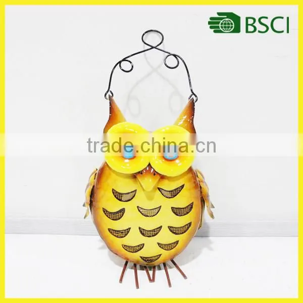YS14463 Popular metal owl wall decor for outdoor