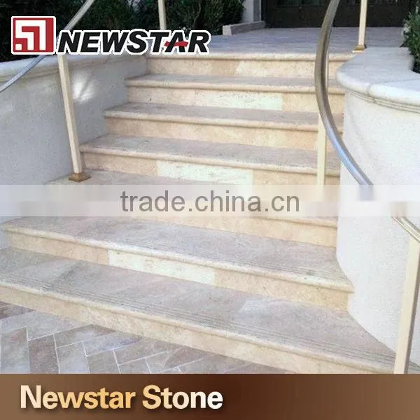 Newstar travertine staircase marble travertine stairs