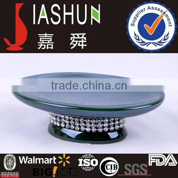 Grey Ceramic Soap Dish