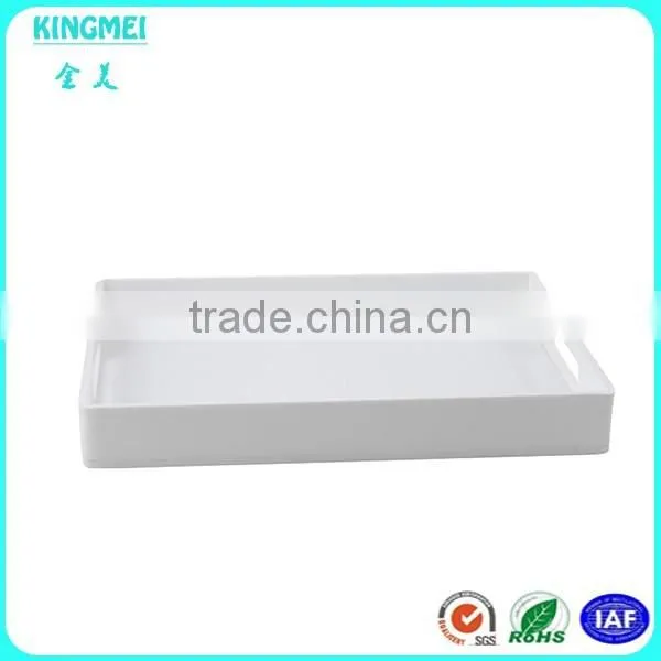 Factory Wholesale Restaurant and Hotel use Melamine acrylic plate display stand