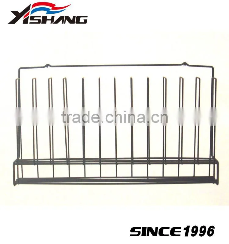 Metal hair dye display shelf hair salon storage cabinet