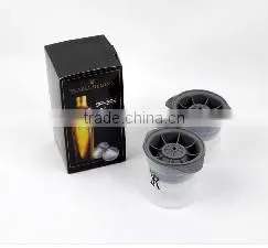 SUPER ICE SPHERE MOULD SET OF 2 /SPHERE ICE BALL MOULD