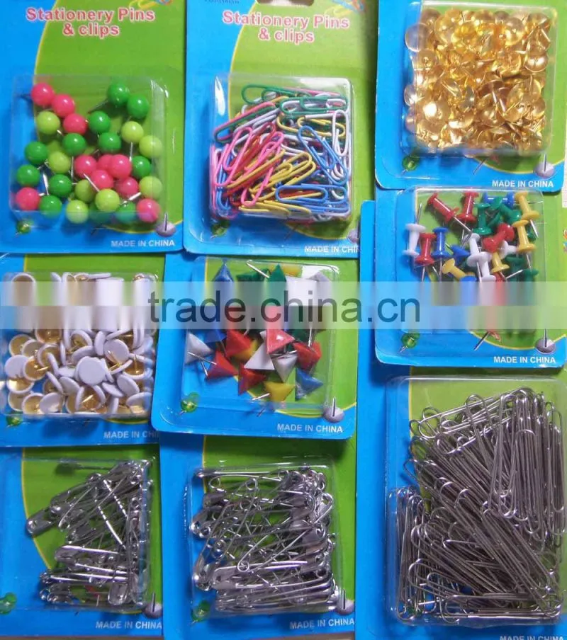 Quality different shapes decorative fancy colorful push pins