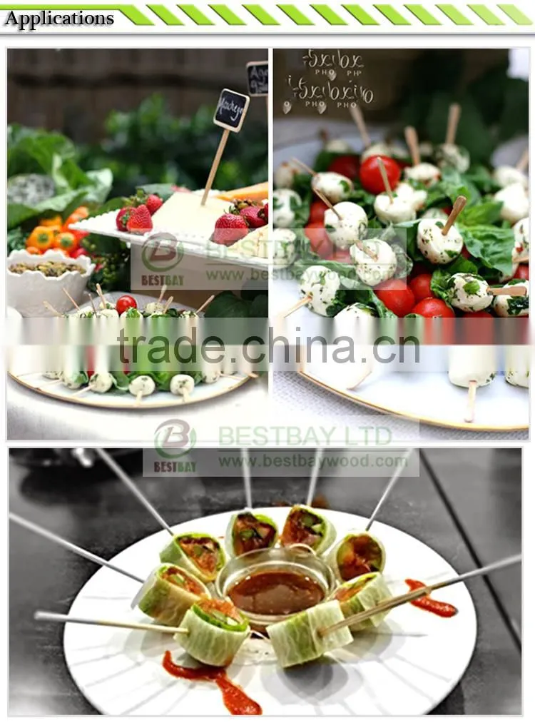 Wood toothpick for party