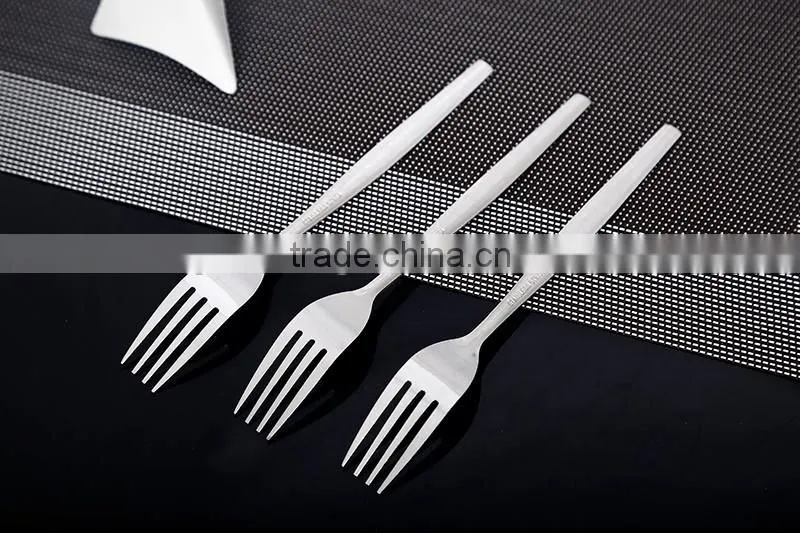 Cute thickening stainless steel fork Mirror Polishing Cutlery