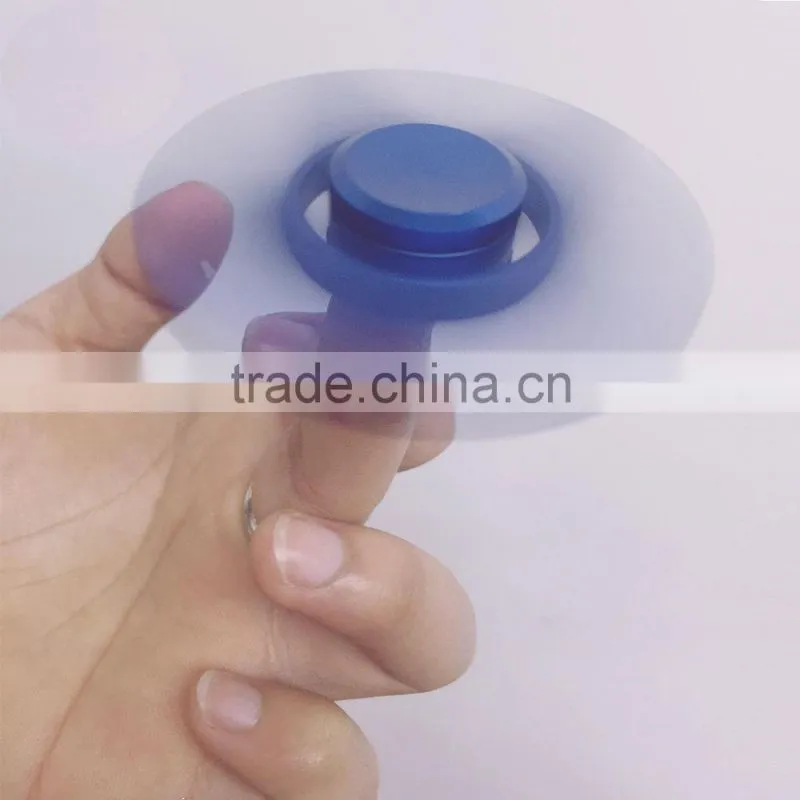 Aluminum 2017 hot Hand Spinner Tri Fidget Finger Fingertip Gyro Desk Toy EDC Kids Adult