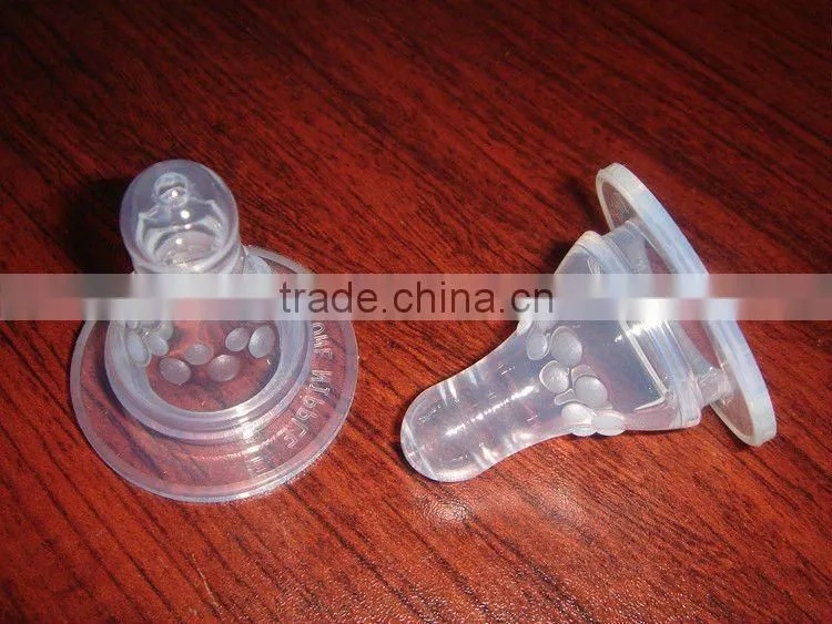 Safe for baby use silicone baby bottle nipple