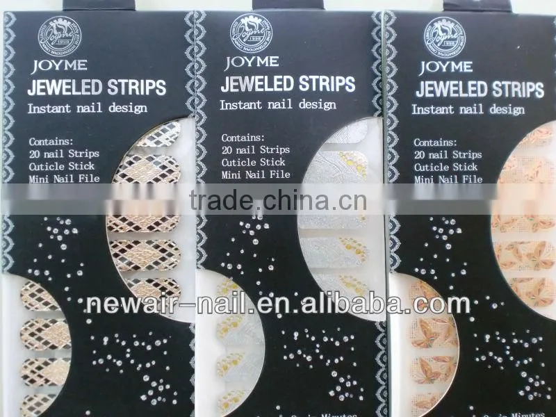 fashion 3d nail sticker 3d nail japanese style nail supply wholesale
