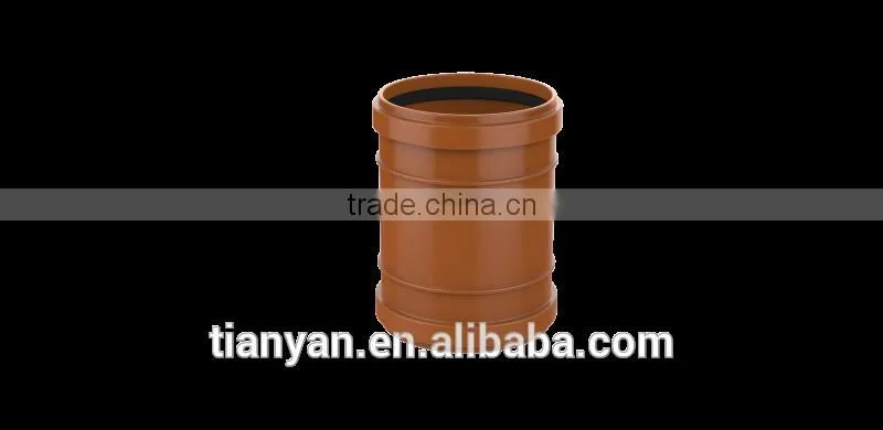 Factory price Manufacturer good quality PVC Fitting UPVC Rubber Joint plastic fitting for drainage GB coupling