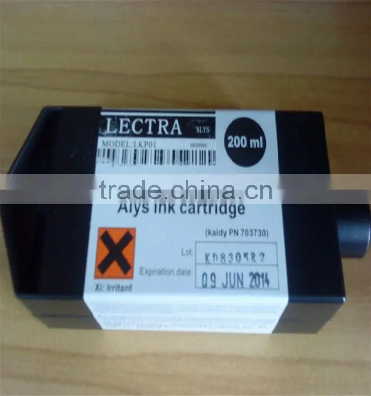 Garment machine ink cartridge