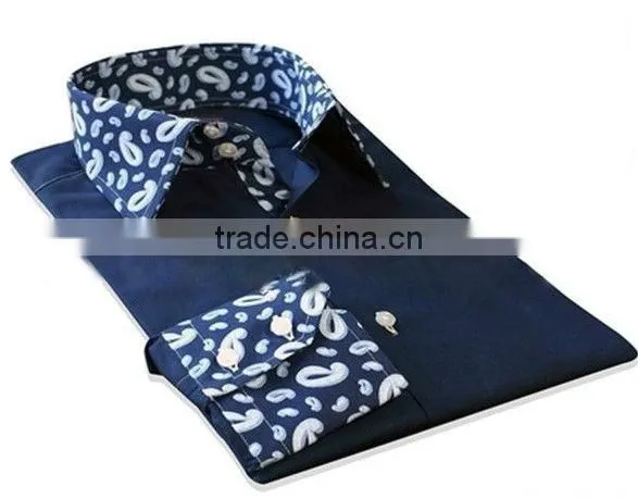 2013 latest fashion men shirt men's italian style shirts