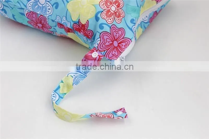 100% polyester waterproof high quality wet bag /diaper bag