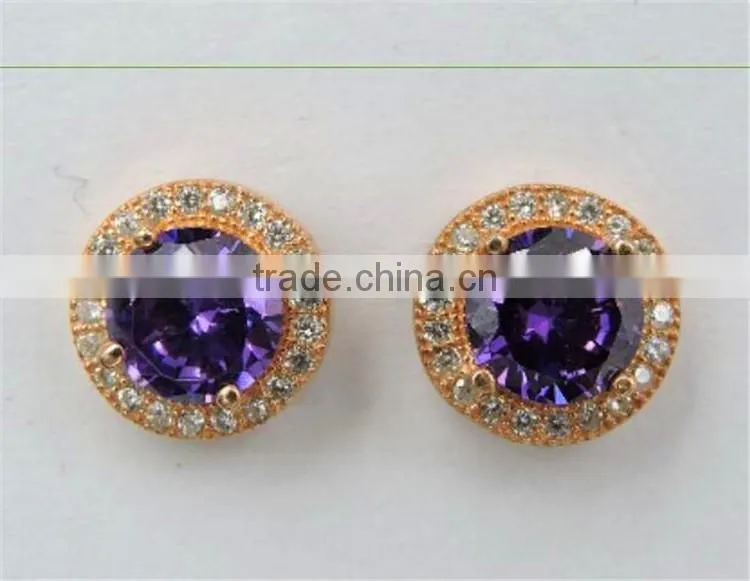 CZ Diamond Earring 925 Sterling Silver Earring