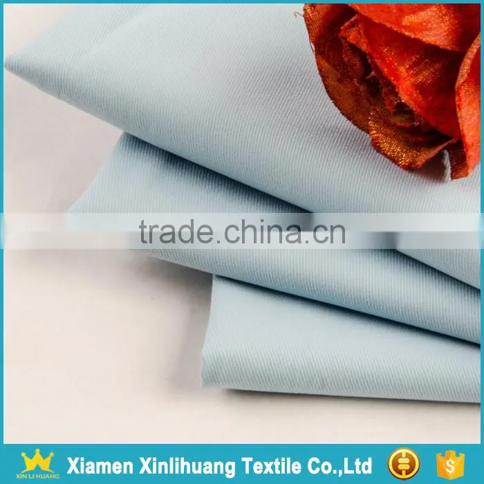 2017 New Style Woven 98% Cotton 2% Spandex Calvary Twill Fabric for Garment