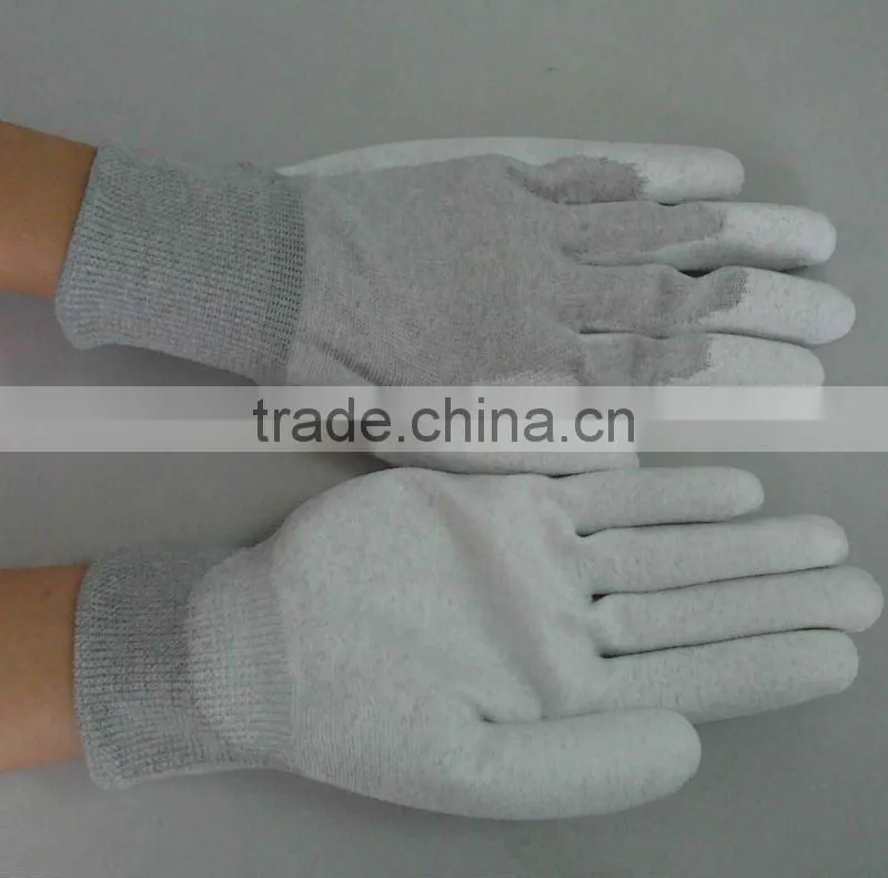 industrial used esd palm fit gloves