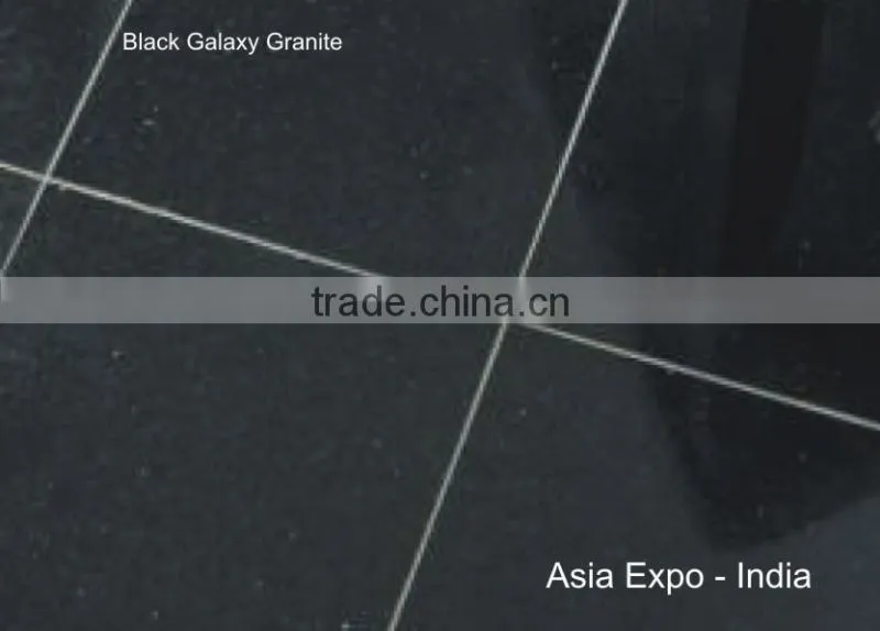 Granite Tiles Black Galaxy