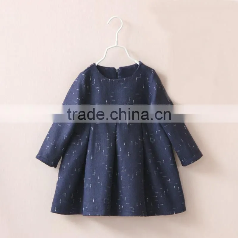 latest dress designs for kids children girls plain cotton dress