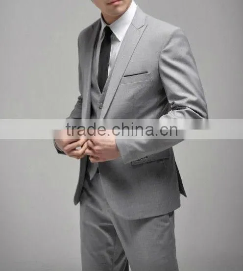 2013 latest design wedding suit business men suit