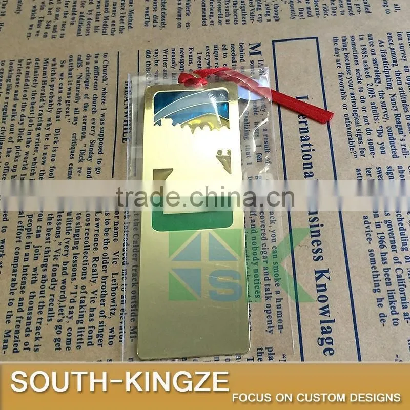 Special Metal Craft Bookmark World Book Reading Bookmark
