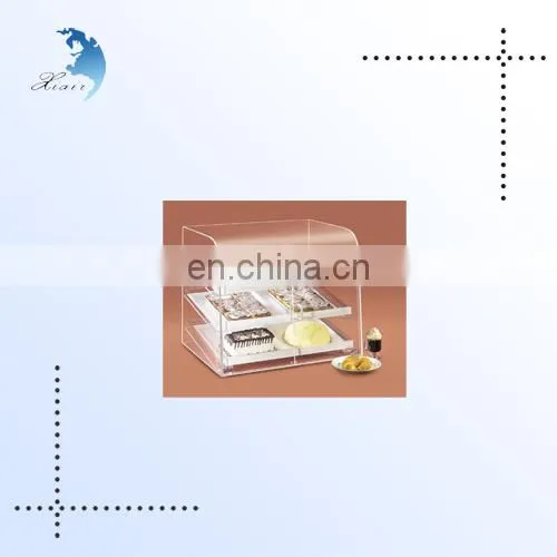 Acrylic food display cases for retail shop wholesale