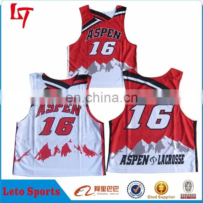 Full sublimation sports america reversible team usa lacrosse jerseys&custom lacrosse shooter shirts&custom box lacrosse jerseys