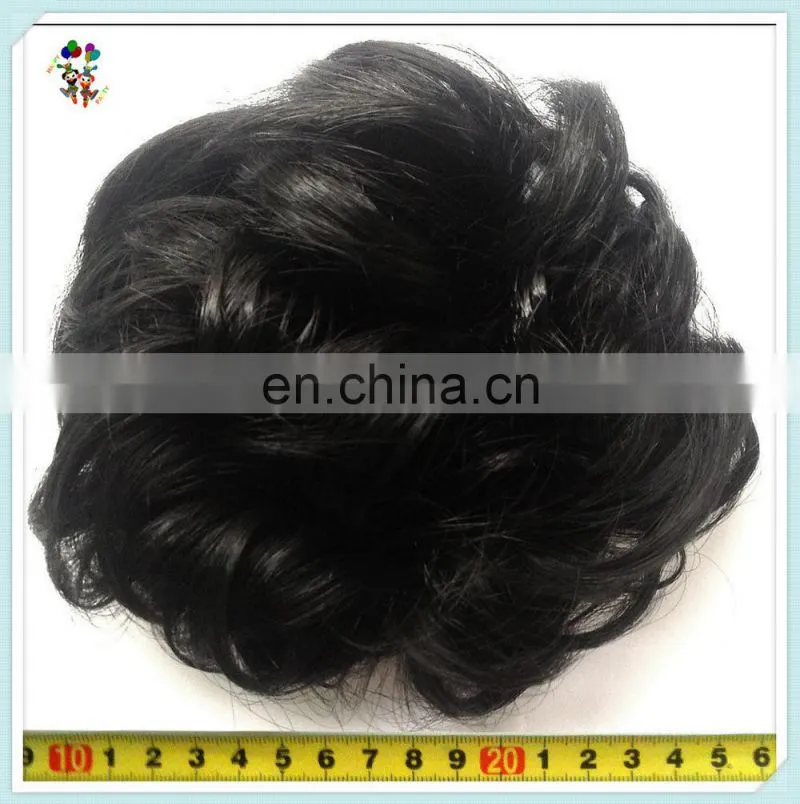 Natural Colors Kids Dome Scrunchy Bun Synthetic Hair Pieces HPC-0125