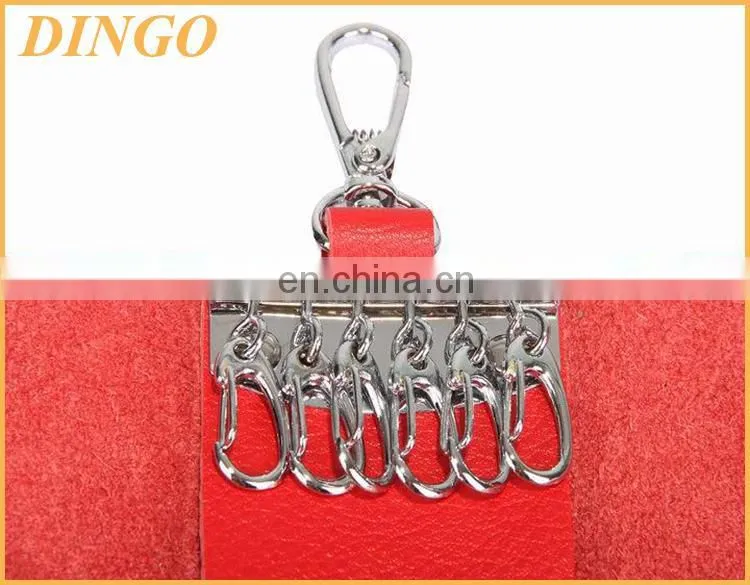 Promotional Gifts Genuine Leather Card Holder Key Case Sets with Gift Box