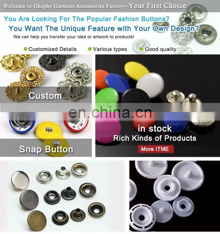 Plastic Snap Button, Spring Snap Button, Kids Button