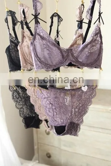 comfortable convertible bra set with brief panty