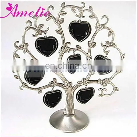 A0199 Silver Family Apple of My Eye Pewter Photo Tree
