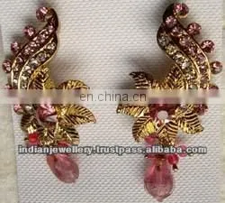 Fashion jewelry rhinestone earrings manufacturer, Fashion jewellery rhinestone earrings exporter
